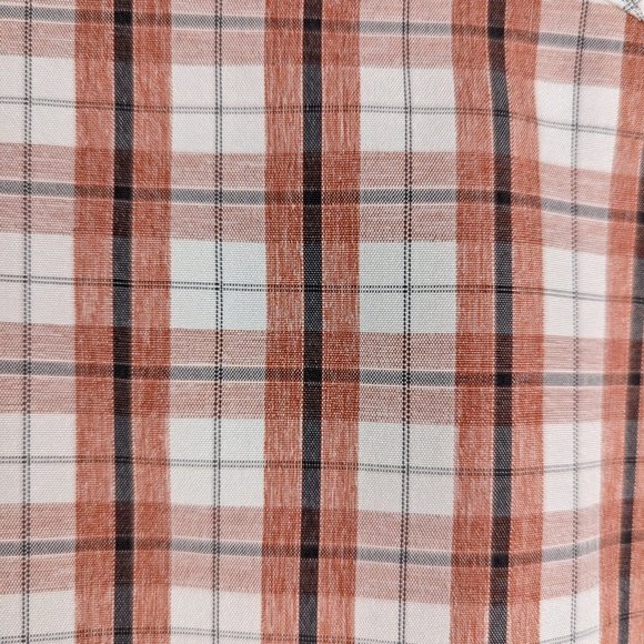 Solaris* Men's Short Sleeve Button Down Curved Hem Vented Front Shirt~‎ Large - Picture 12 of 12